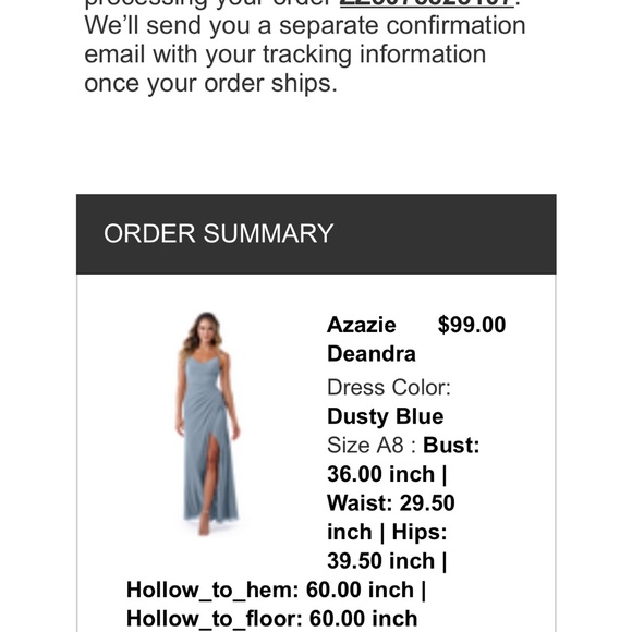 AZAZIE DEANDRA
Mermaid Pleated Mesh Floor-Length Dress Dusty Blue - Picture 11 of 11